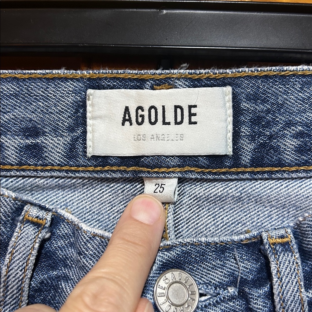 Agolde Lana Jeans in Backdrop Size 25 - Picture 3 of 6